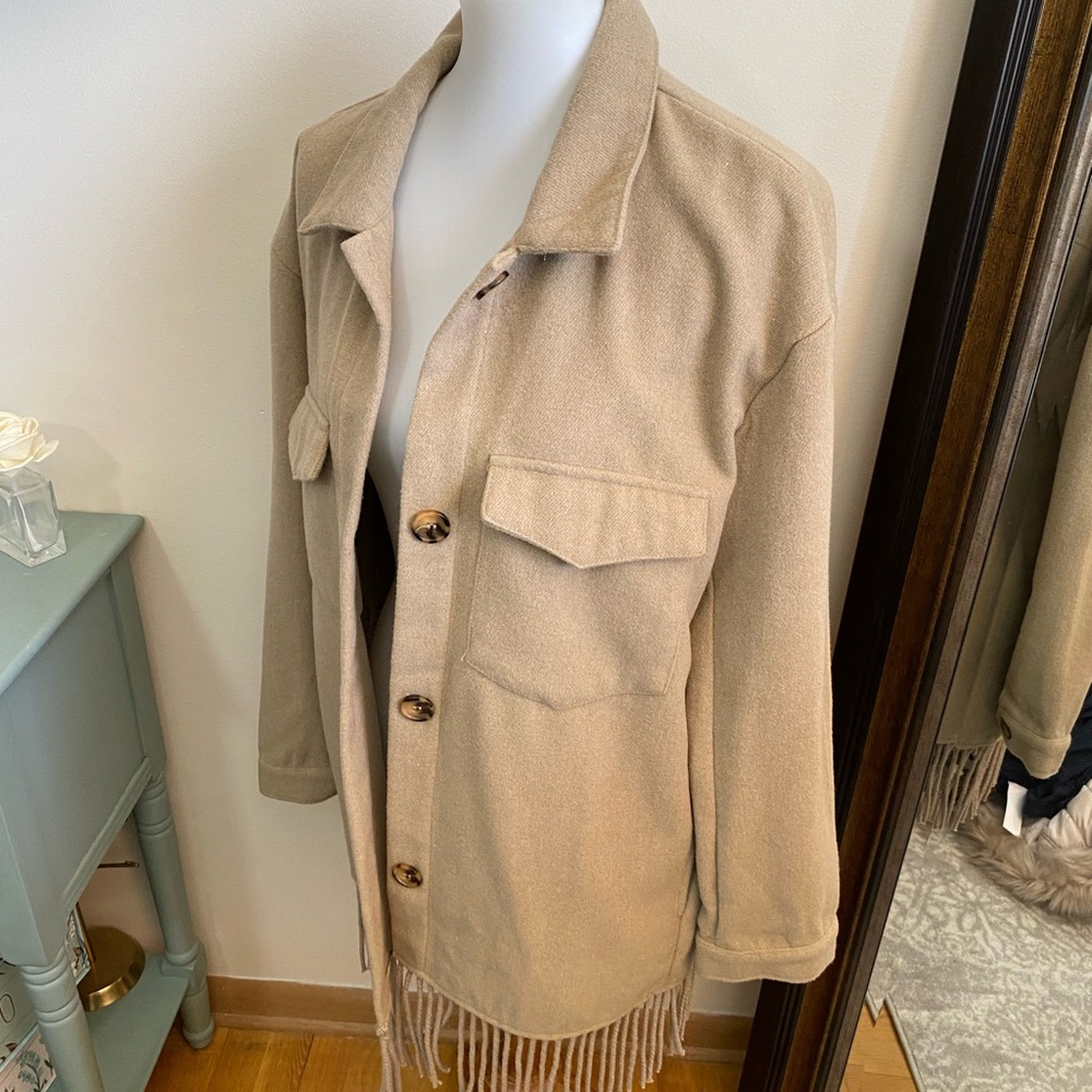 Women’s Fringe Jacket size large
